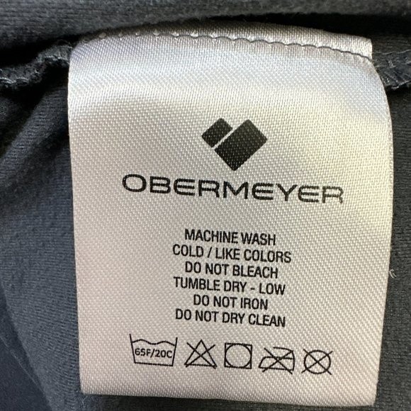 Obermeyer Men's Top Flex 1/4 Zip Pullover Size XL Gray Long Sleeve - Picture 10 of 12